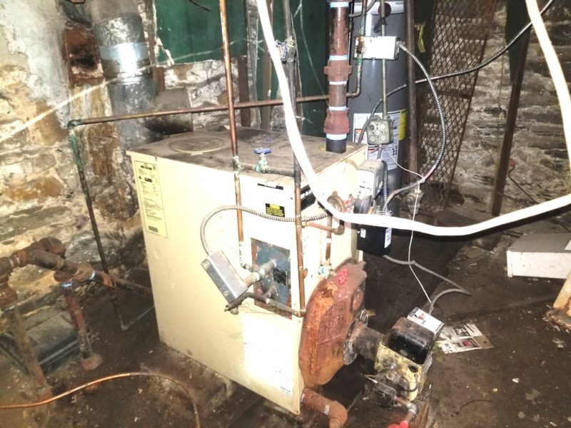 furnace in mixed use building for sale at maltz auctions