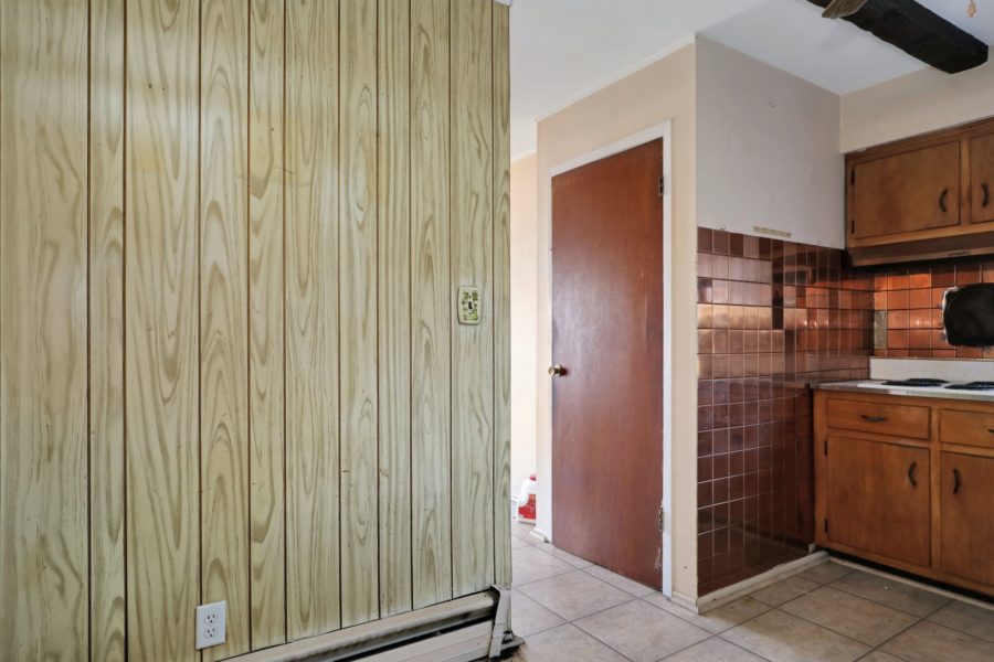 kitchen of home for sale at maltz auctions in new york
