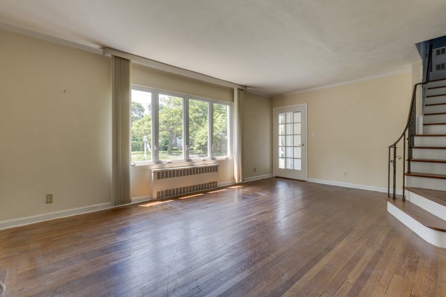 living room area of 4 bedroom home for sale at maltz auctions