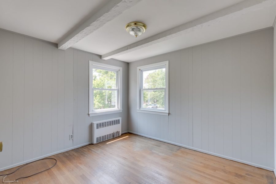 empty bedroom of 4 bedroom home for sale at maltz auctions