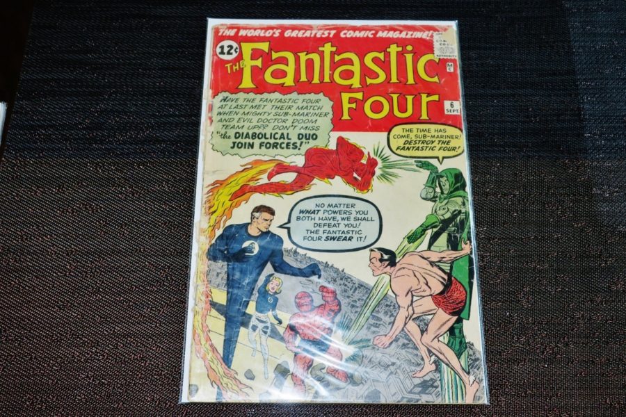 collectible fantastic four comic for sale at maltz auctions