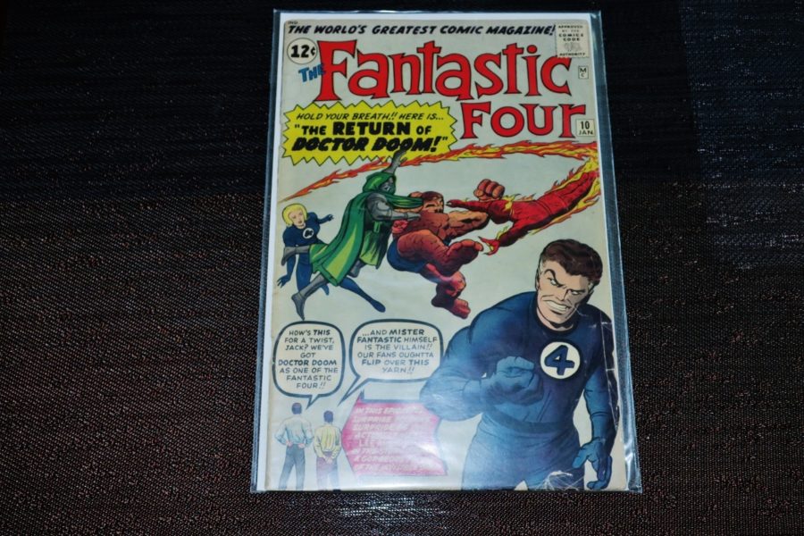 collectible fantastic four comic for sale at maltz auctions